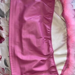 Pretty pink tube top